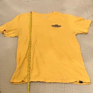 Hurley Surfing Company Yellow Short Sleeve Tee